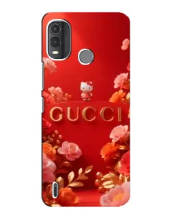 Чехол для Nokia G11 Plus с картинкой «Gucci — золотой сад»