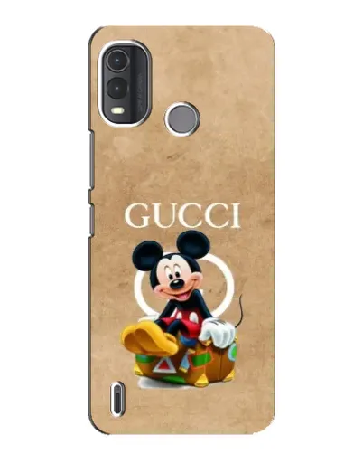 Чохол для Nokia G11 Plus з картинкою «Міккі Маус Gucci — крафт» Чохол для Nokia G11 Plus з картинкою «Міккі Маус Gucci — крафт»