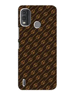 Чехол для Nokia G11 Plus с картинкой «Gucci — золотые диагонали»