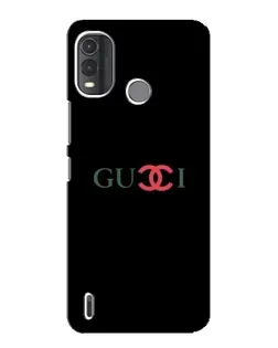Чехол для Nokia G11 Plus с картинкой «Gucci — красный градиент»