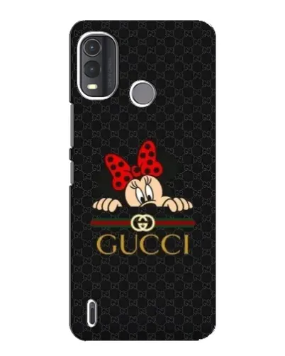 Чохол для Nokia G11 Plus з картинкою «Мінні Маус Gucci — чорний» Чохол для Nokia G11 Plus з картинкою «Мінні Маус Gucci — чорний»