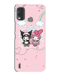 Чехол для Nokia G11 Plus с картинкой «My Melody и Kuromi»