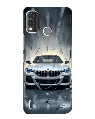 Чехол для Nokia G11 Plus с картинкой «BMW в свете фар»