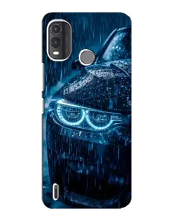 Чехол для Nokia G11 Plus с картинкой «BMW под дождем»