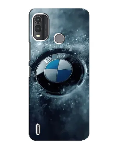 Чехол для Nokia G11 Plus с картинкой «Логотип BMW — лед» Чехол для Nokia G11 Plus с картинкой «Логотип BMW — лед»