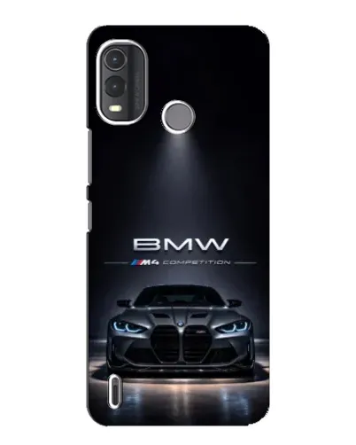 Чехол для Nokia G11 Plus с картинкой «BMW сквозь ночной город» Чехол для Nokia G11 Plus с картинкой «BMW сквозь ночной город»