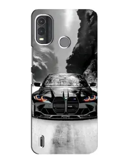 Чехол для Nokia G11 Plus с картинкой «BMW — акварельный дрифт»