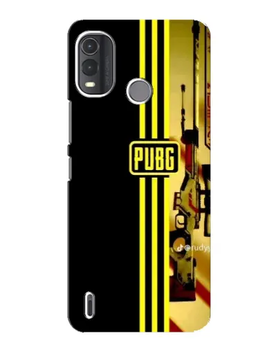 Чехол для Nokia G11 Plus с картинкой «PUBG — камуфляжный шлем»