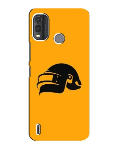 Чехол для Nokia G11 Plus с картинкой «PUBG — золотой шлем»