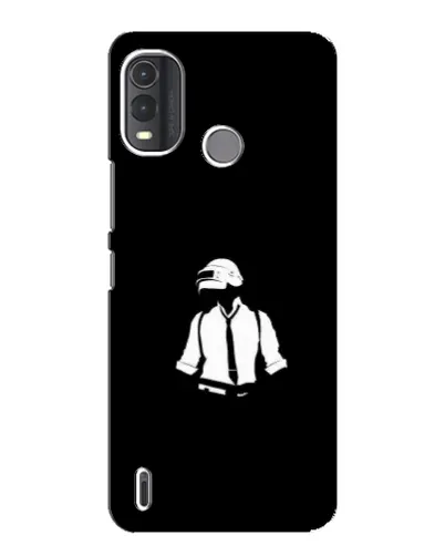 Чехол для Nokia G11 Plus с картинкой «PUBG — белый шлем»