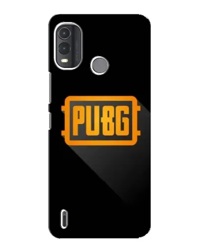 Чехол для Nokia G11 Plus с картинкой «PUBG — рамка лого»