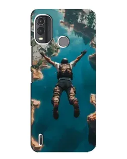 Чехол для Nokia G11 Plus с картинкой «PUBG — свободное падение»