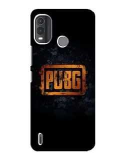 Чехол для Nokia G11 Plus с картинкой «PUBG — золотой логотип»