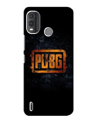 Чехол для Nokia G11 Plus с картинкой «PUBG — золотой логотип»