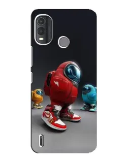 Чохол для Nokia G11 Plus з картинкою «Among Us — 3D стиль» Чохол для Nokia G11 Plus з картинкою «Among Us — 3D стиль»