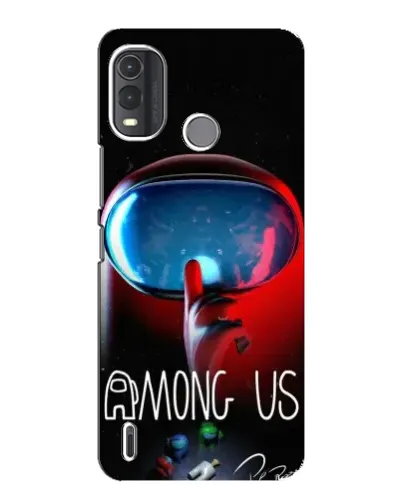 Чохол для Nokia G11 Plus з картинкою «Червоний імпостер — макро» Чохол для Nokia G11 Plus з картинкою «Червоний імпостер — макро»