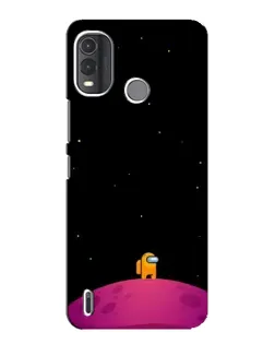 Чохол для Nokia G11 Plus з картинкою «Самотній герой на планеті» Чохол для Nokia G11 Plus з картинкою «Самотній герой на планеті»
