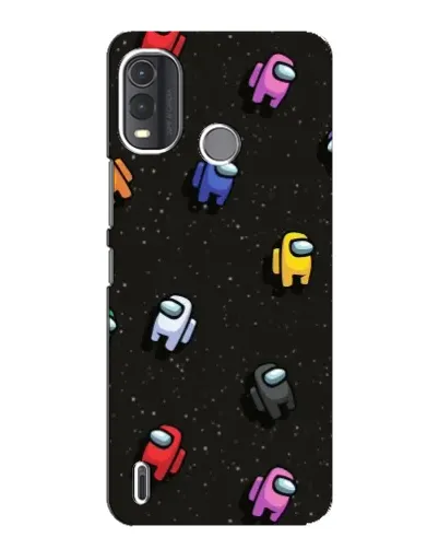 Чохол для Nokia G11 Plus з картинкою «Космічний патерн Among Us» Чохол для Nokia G11 Plus з картинкою «Космічний патерн Among Us»