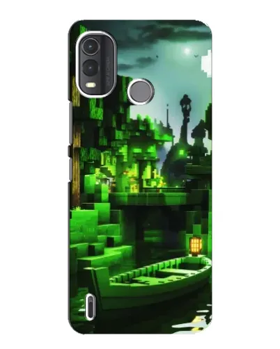 Чехол для Nokia G11 Plus с картинкой «Minecraft лесной пейзаж» Чехол для Nokia G11 Plus с картинкой «Minecraft лесной пейзаж»