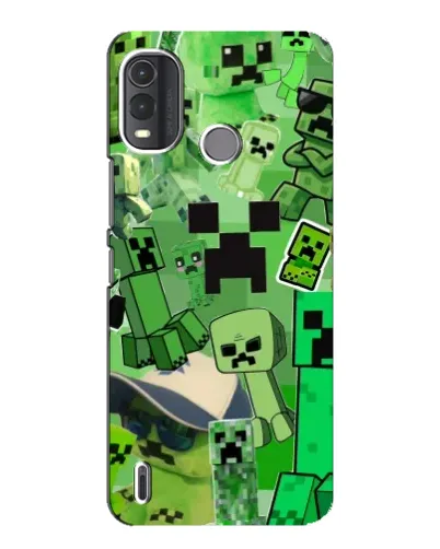 Чехол для Nokia G11 Plus с картинкой «Криперы Minecraft» Чехол для Nokia G11 Plus с картинкой «Криперы Minecraft»