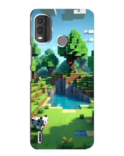 Чехол для Nokia G11 Plus с картинкой «Minecraft летний день» Чехол для Nokia G11 Plus с картинкой «Minecraft летний день»