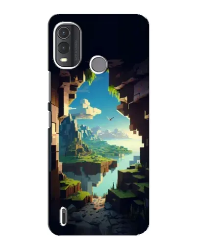 Чехол для Nokia G11 Plus с картинкой «Вид из пещеры» Чехол для Nokia G11 Plus с картинкой «Вид из пещеры»