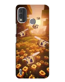 Чехол для Nokia G11 Plus с картинкой «Поле подсолнухов»