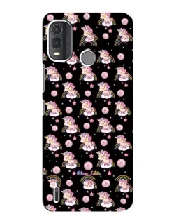 Чехол для Nokia G11 Plus с картинкой «Magic Unicorn паттерн»