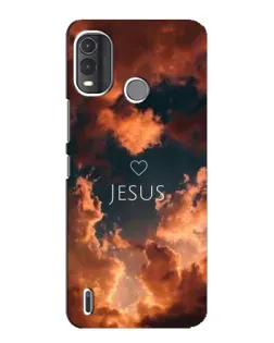 Чохол для Nokia G11 Plus з картинкою «Сяйво Імені Jesus»