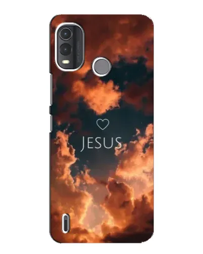 Чохол для Nokia G11 Plus з картинкою «Сяйво Імені Jesus»