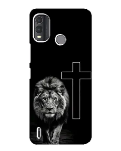 Чохол для Nokia G11 Plus з картинкою «Лев та Хрест»