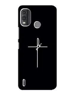 Чехол для Nokia G11 Plus с картинкой «Тонкий крест» Чехол для Nokia G11 Plus с картинкой «Тонкий крест»