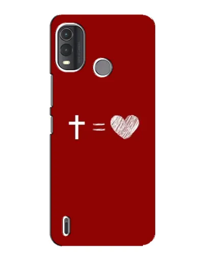 Чехол для Nokia G11 Plus с картинкой «Уравнение любви» Чехол для Nokia G11 Plus с картинкой «Уравнение любви»