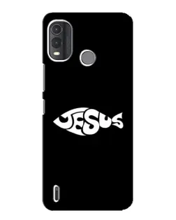 Чехол для Nokia G11 Plus с картинкой «Рыба Jesus» Чехол для Nokia G11 Plus с картинкой «Рыба Jesus»