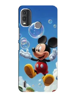 Чехол для Nokia G11 Plus с картинкой «Mickey и мыльные пузыри» Чехол для Nokia G11 Plus с картинкой «Mickey и мыльные пузыри»