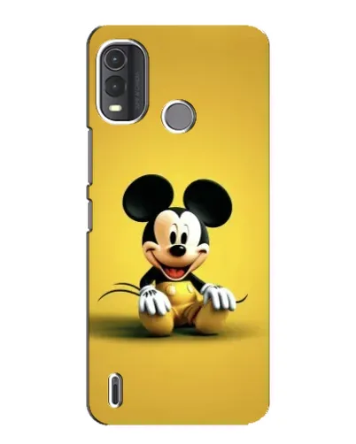 Чохол для Nokia G11 Plus з картинкою «Міккі на жовтому» Чохол для Nokia G11 Plus з картинкою «Міккі на жовтому»