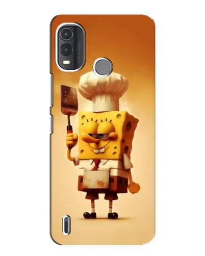 Чехол для Nokia G11 Plus с картинкой «Губка Боб повар»