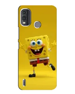 Чехол для Nokia G11 Plus с картинкой «Позитивный Губка Боб»