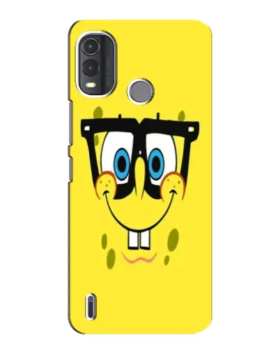 Чехол для Nokia G11 Plus с картинкой «Минималистичный Спанч Боб» Чехол для Nokia G11 Plus с картинкой «Минималистичный Спанч Боб»