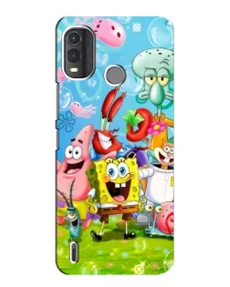 Чохол для Nokia G11 Plus з картинкою «Губка Боб та друзі» Чохол для Nokia G11 Plus з картинкою «Губка Боб та друзі»