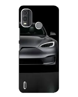 Чехол для Nokia G11 Plus с картинкой «Tesla Model S Look» Чехол для Nokia G11 Plus с картинкой «Tesla Model S Look»