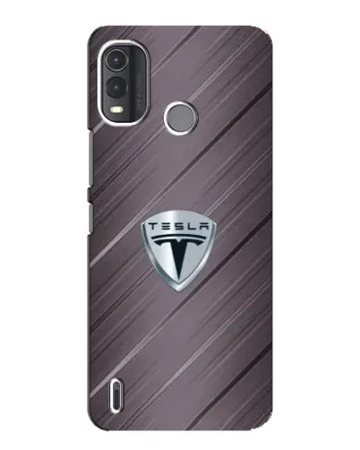 Чехол для Nokia G11 Plus с картинкой «Металлическая текстура Tesla» Чехол для Nokia G11 Plus с картинкой «Металлическая текстура Tesla»