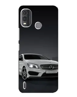 Чехол для Nokia G11 Plus с картинкой «Mercedes AMG GT Silver»