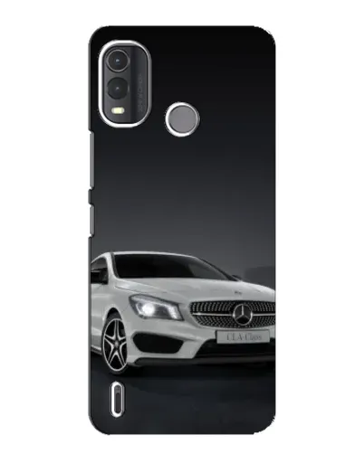 Чехол для Nokia G11 Plus с картинкой «Mercedes AMG GT Silver»
