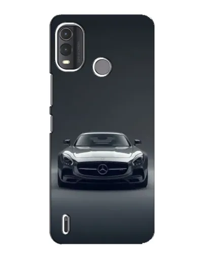 Чехол для Nokia G11 Plus с картинкой «Mercedes на черном»