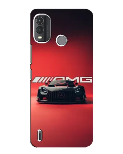 Чехол для Nokia G11 Plus с картинкой «Mercedes AMG — красная линия»
