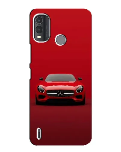 Чехол для Nokia G11 Plus с картинкой «Красный Mercedes AMG»
