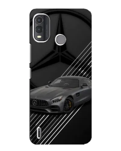 Чехол для Nokia G11 Plus с картинкой «Mercedes AMG — графика»