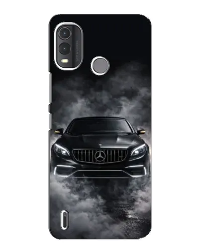 Чехол для Nokia G11 Plus с картинкой «Mercedes в дыму»