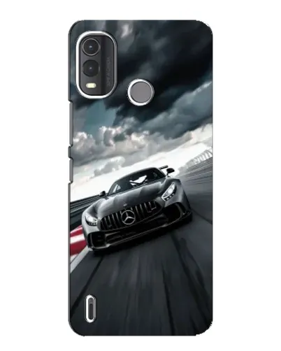 Чехол для Nokia G11 Plus с картинкой «Гоночный Mercedes AMG»